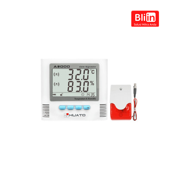 Sound and Light Alarm Hygro Thermometer