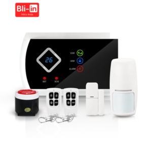 Wireless GSM Home Security System Burglar & Fire Alarm